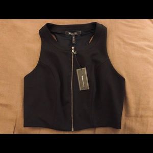 BCBGMaxAzria Lyndsie Crop Top